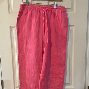 Nine West Vibrant Pink Pants Size Small (New)